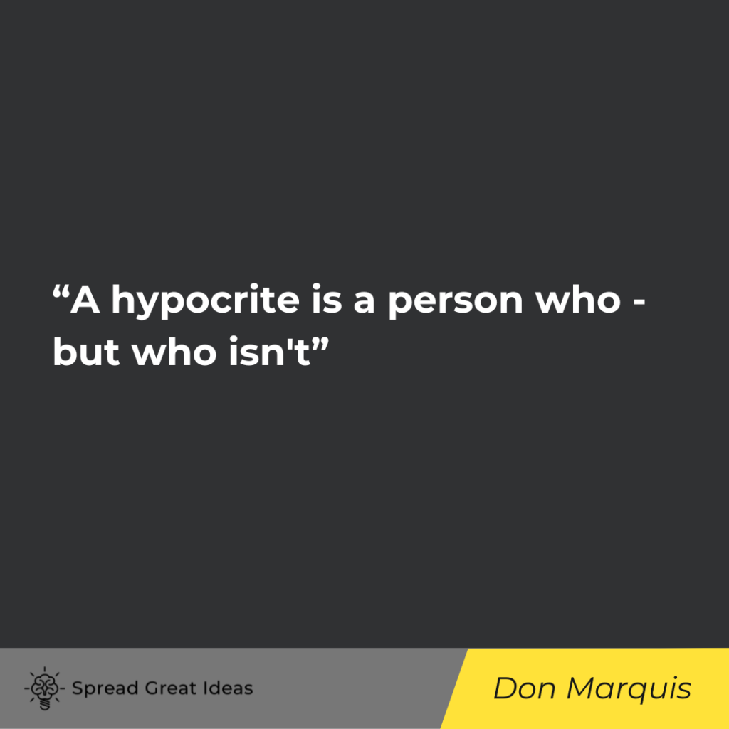 hypocritical people quotes