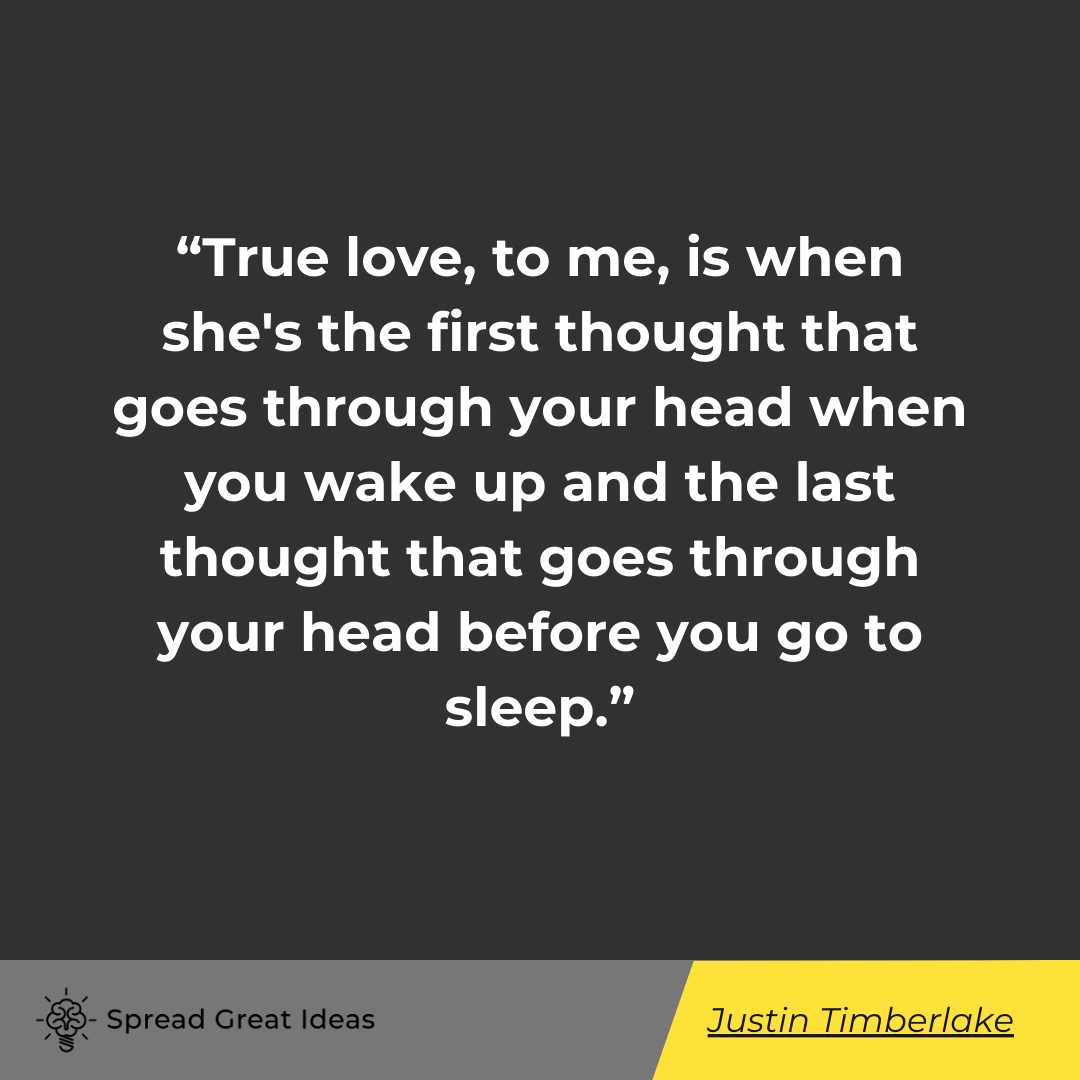 Justin Timberlake Quote