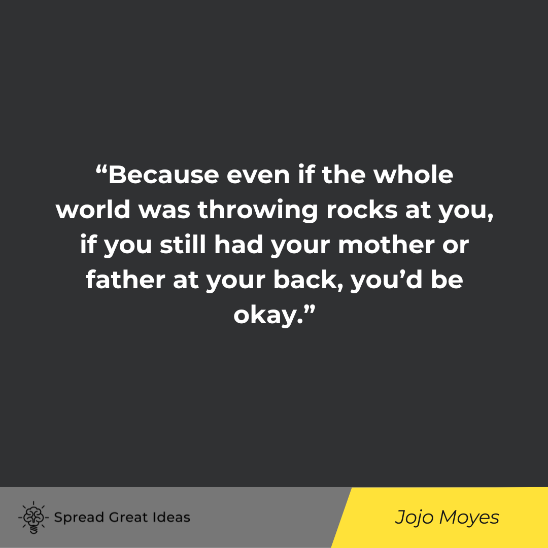 Jojo Moyes on Protective Quotes
