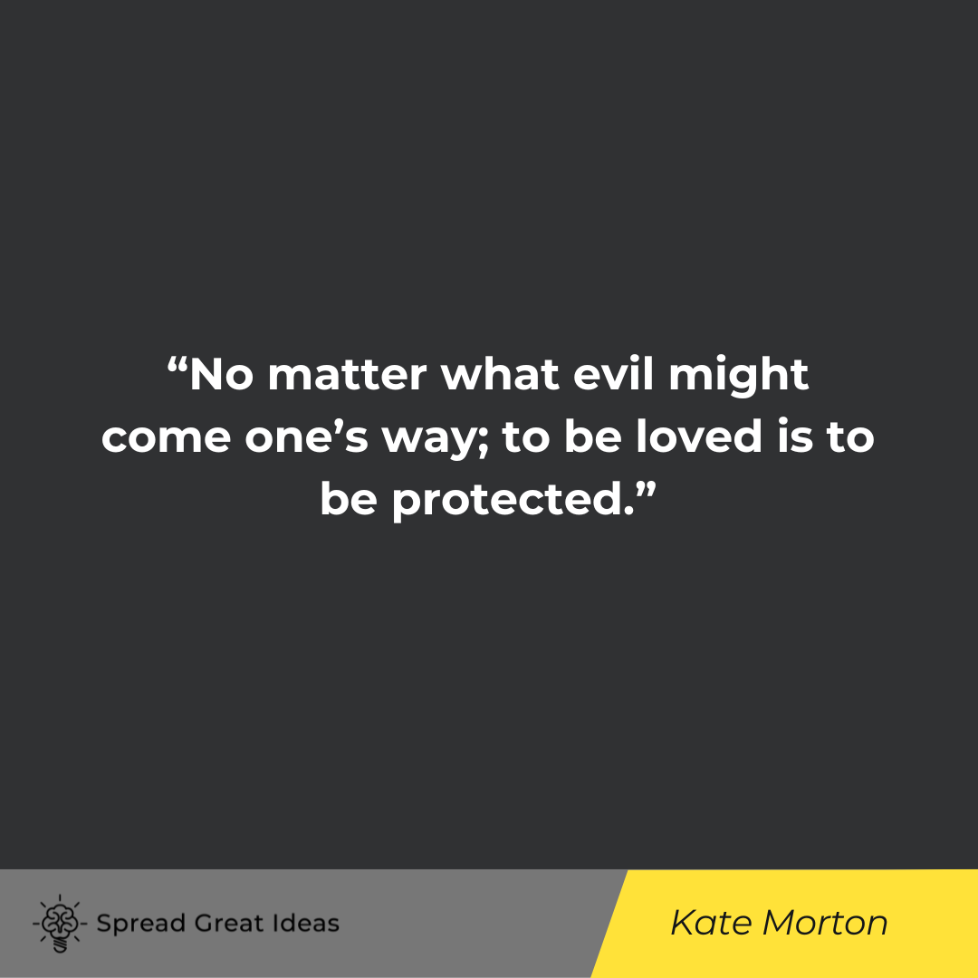 Kate Morton on Protective Quotes