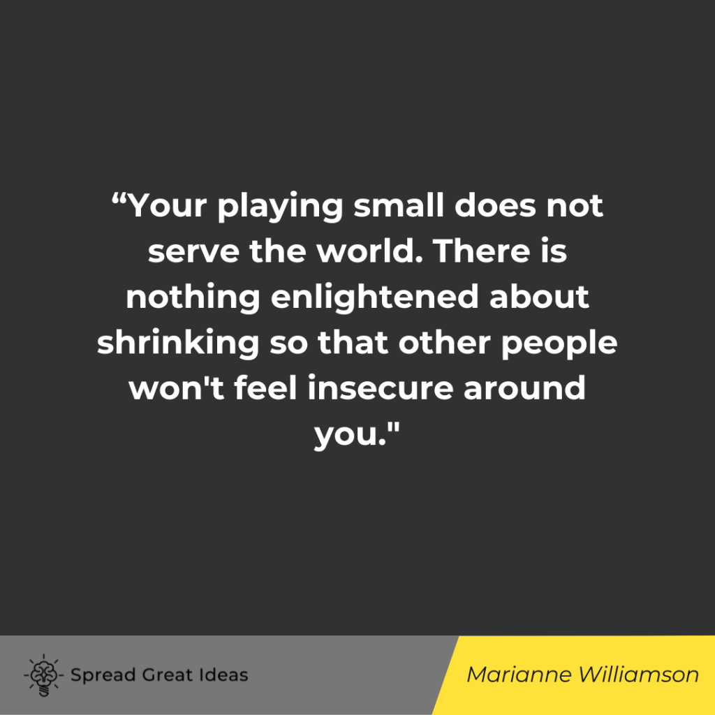 Marianne Williamson quote on identity