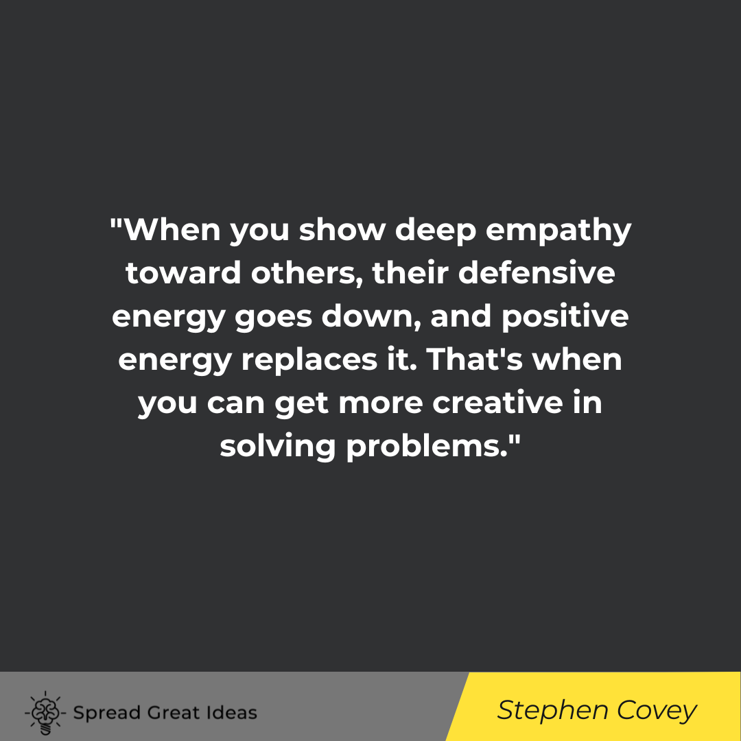 Stephen Covey on Empathy Quote