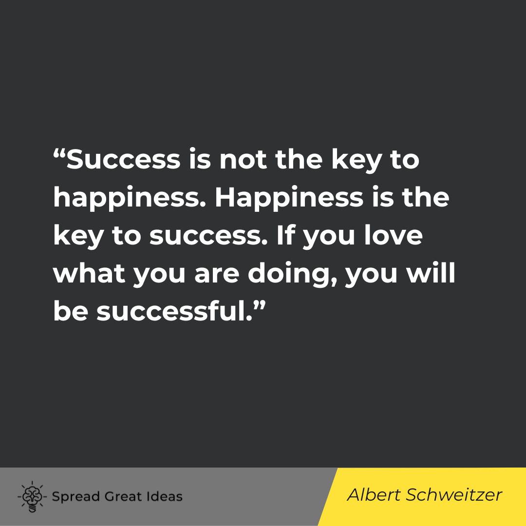 Albert Schweitzer on Entrepreneur Quotes 