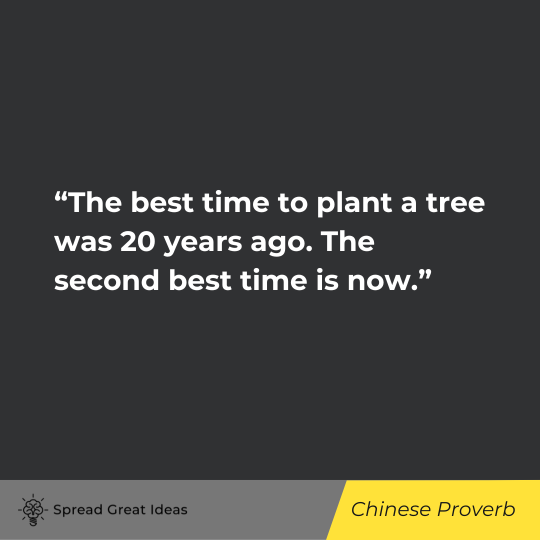 Chinese Proverb on Entrepreneur Quotes