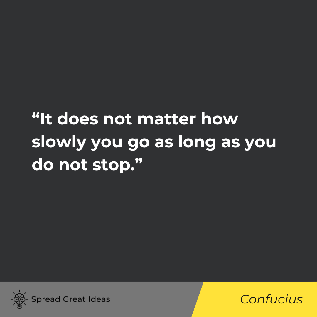 Confucius on Perseverance Quotes