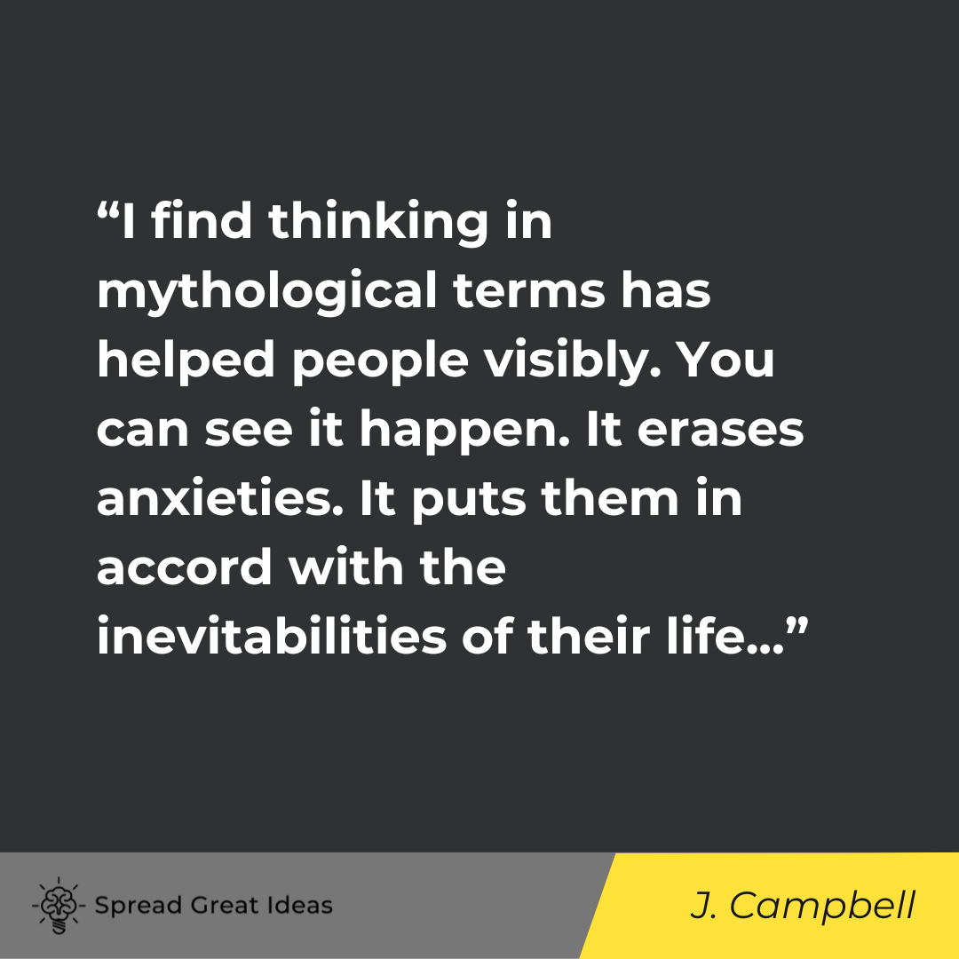 Joseph Campbell on Success Quotes