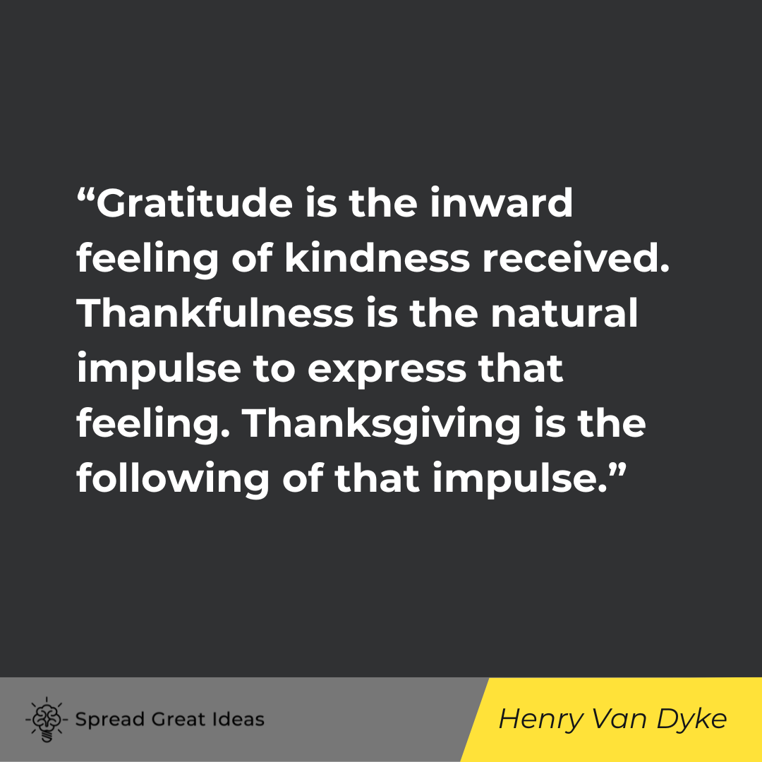 Henry Van Dyke on Blessings Quotes