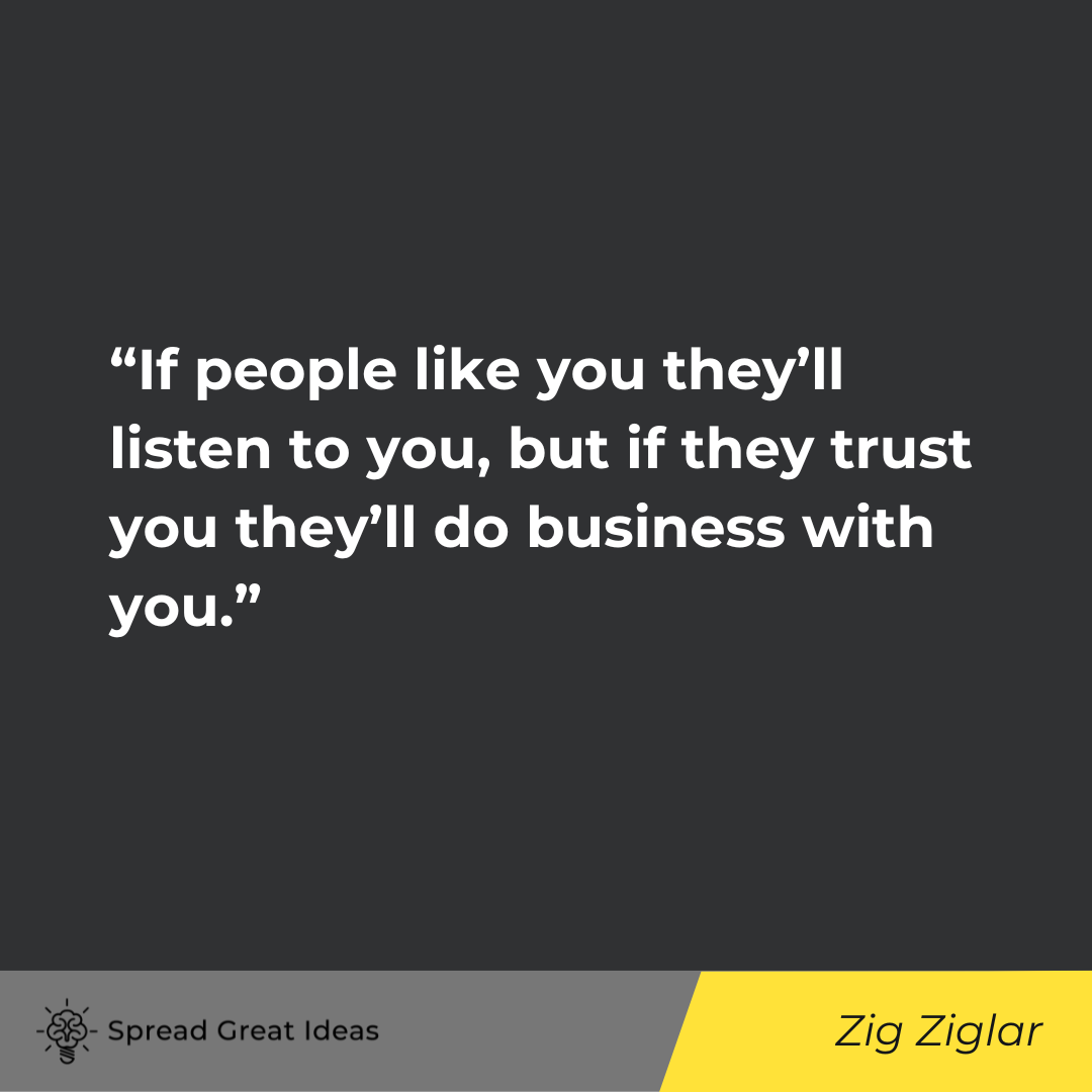 Zig Ziglar on Networking Quotes