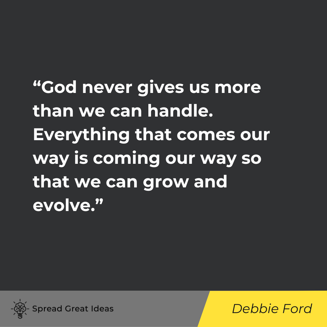 Debbie Ford Quotes on Evolving