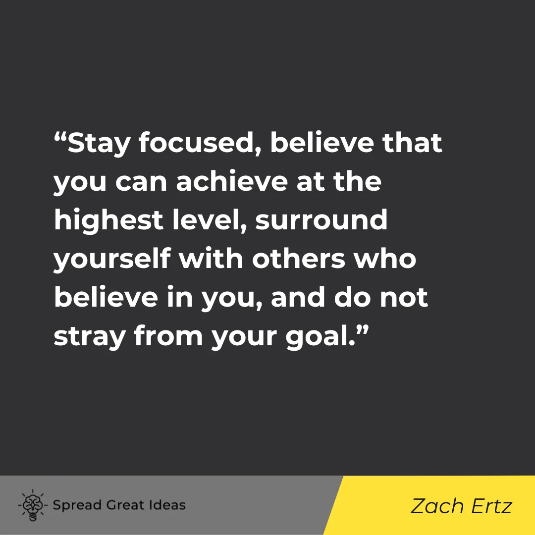 Zach Ertz Quote on Stay In Your Lane