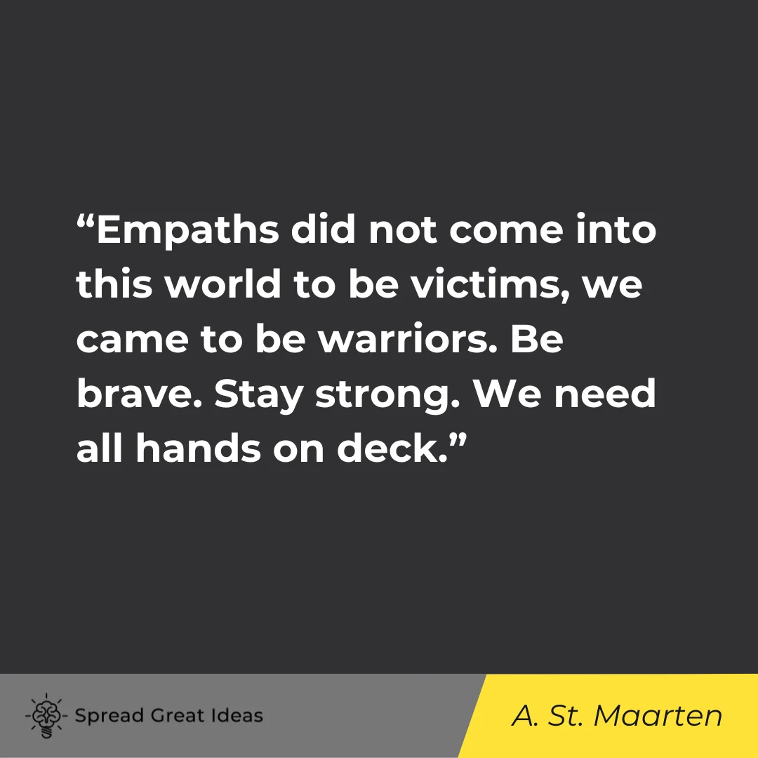 Anthon St. Maarten on Playing Victim Quotes