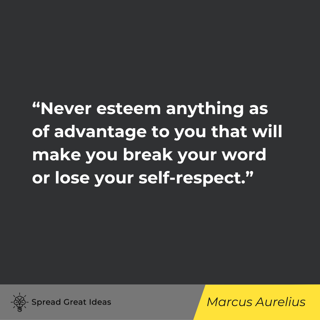 Marcus Aurelius on Integrity Quotes