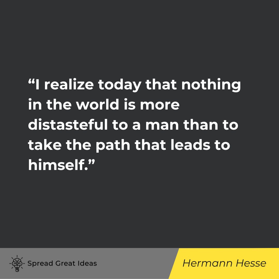 Hermann Hesse on humble quotes