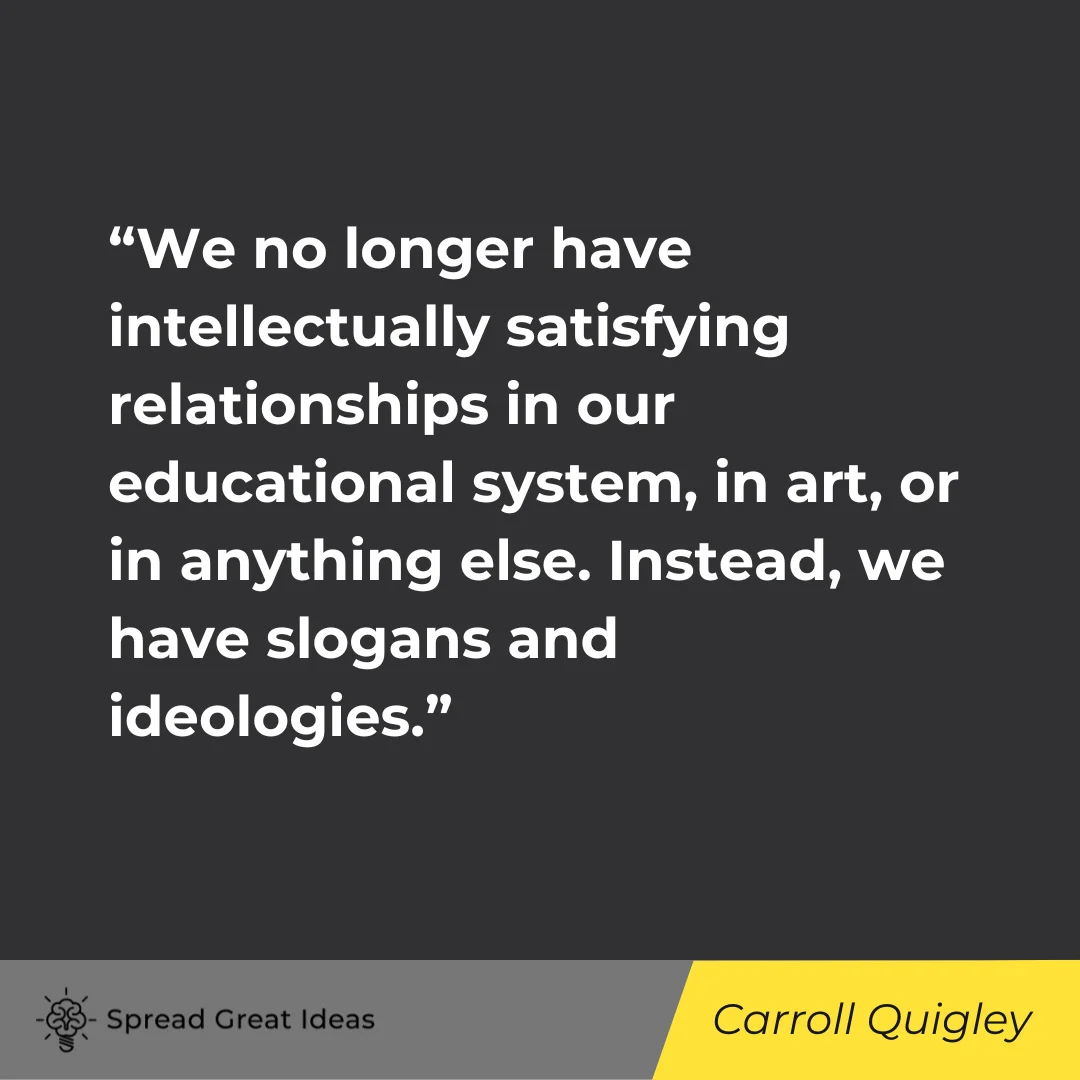 Carroll Quigley on Education, Self-Education, and Lifelong Learning Quotes