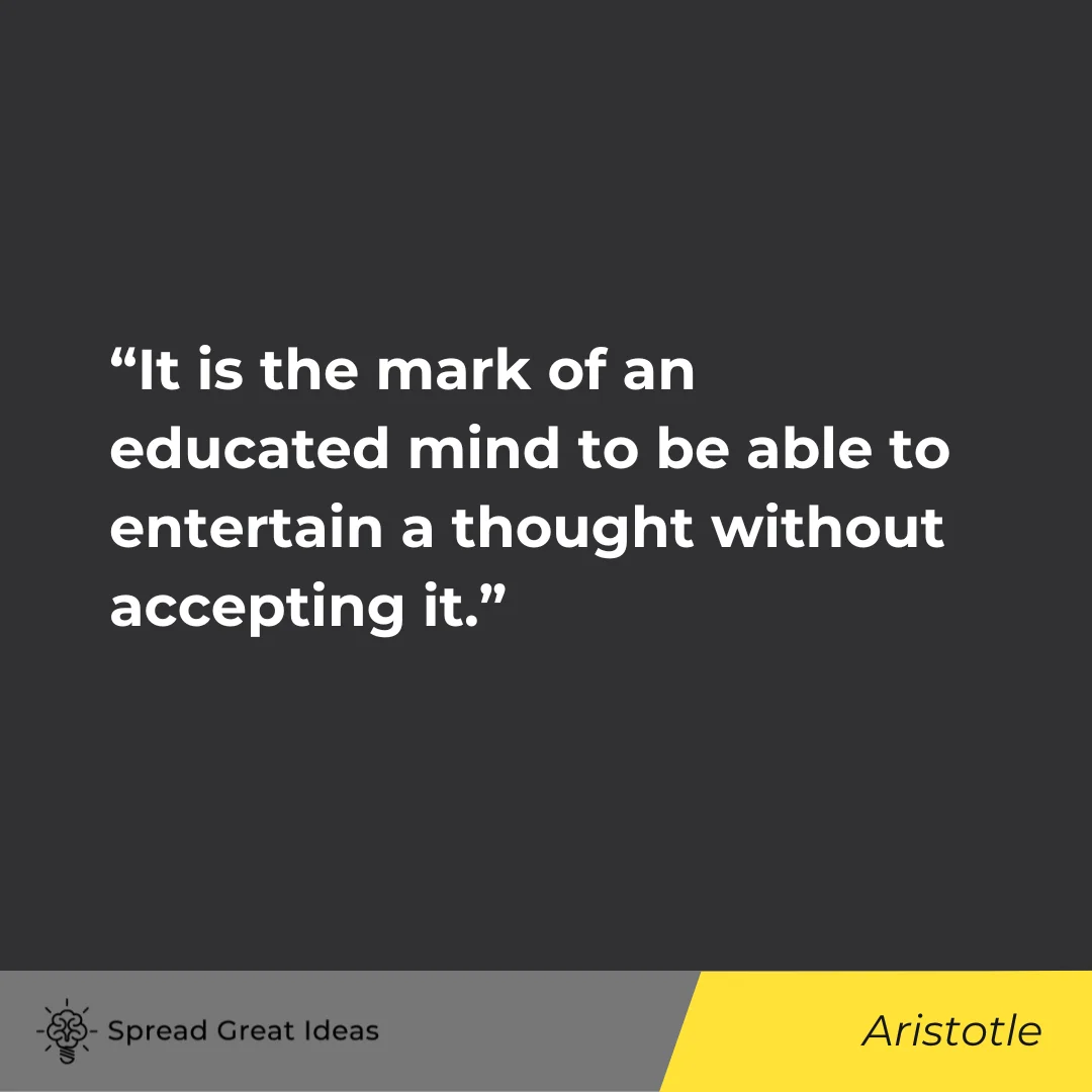Aristotle on Critical Thinking & Free Speech Quotes