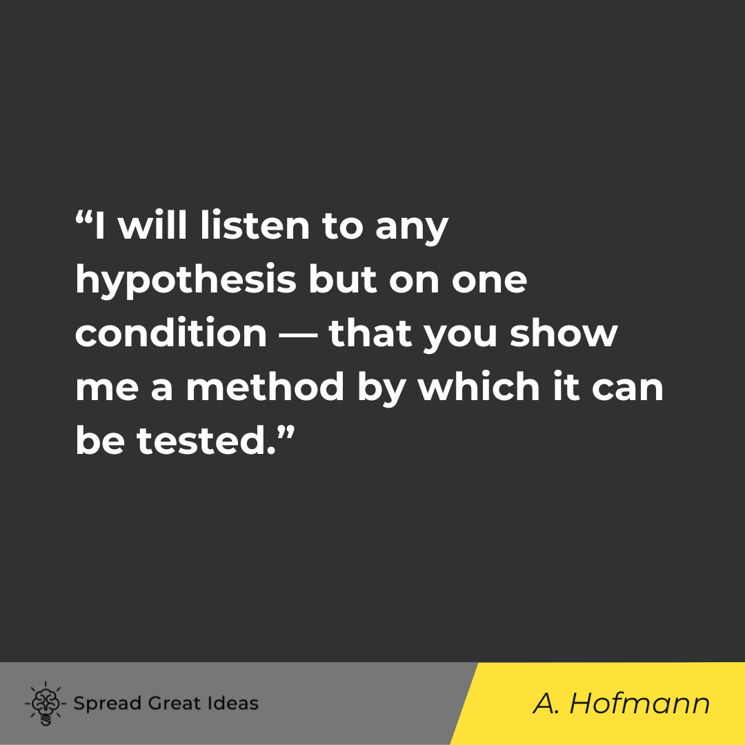  August Wilhelm von Hofmann on Critical Thinking & Free Speech Quotes