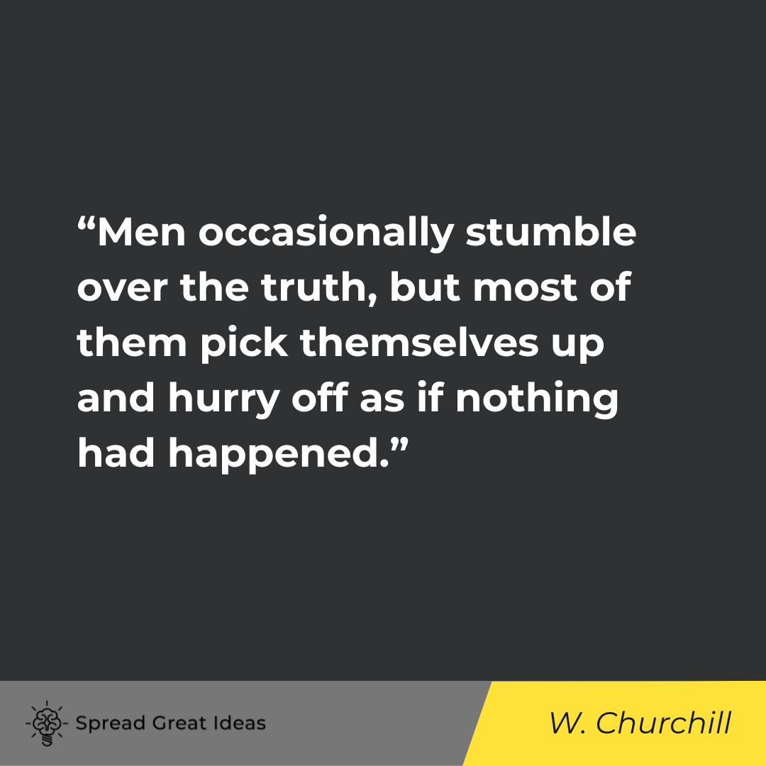 Winston Churchill on Critical Thinking & Free Speech Quotes