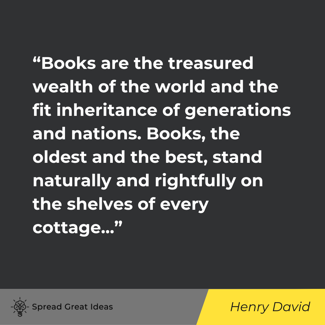 Henry David on Measuring Wealth Quotes