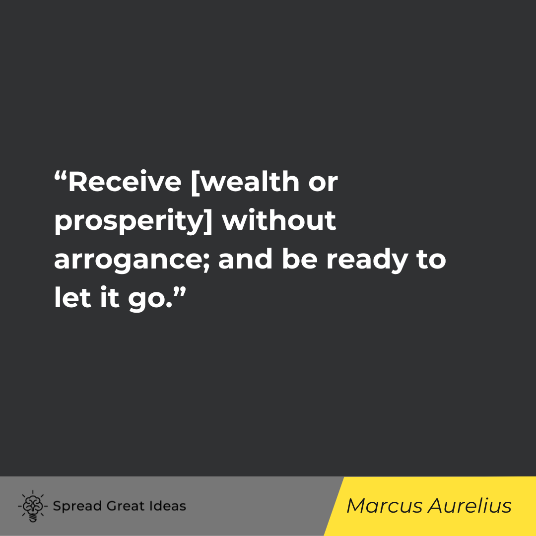 Marcus Aurelius on Measuring Wealth Quotes