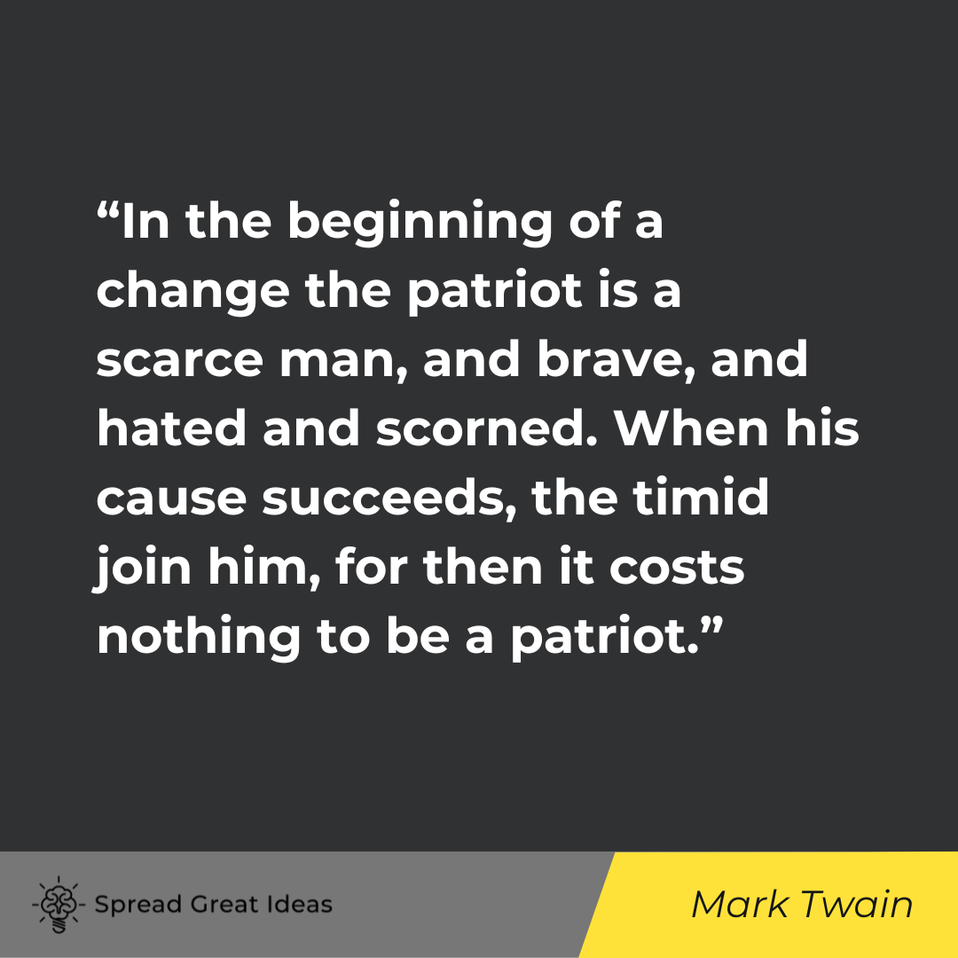 Mark Twain on Be Yourself Quotes