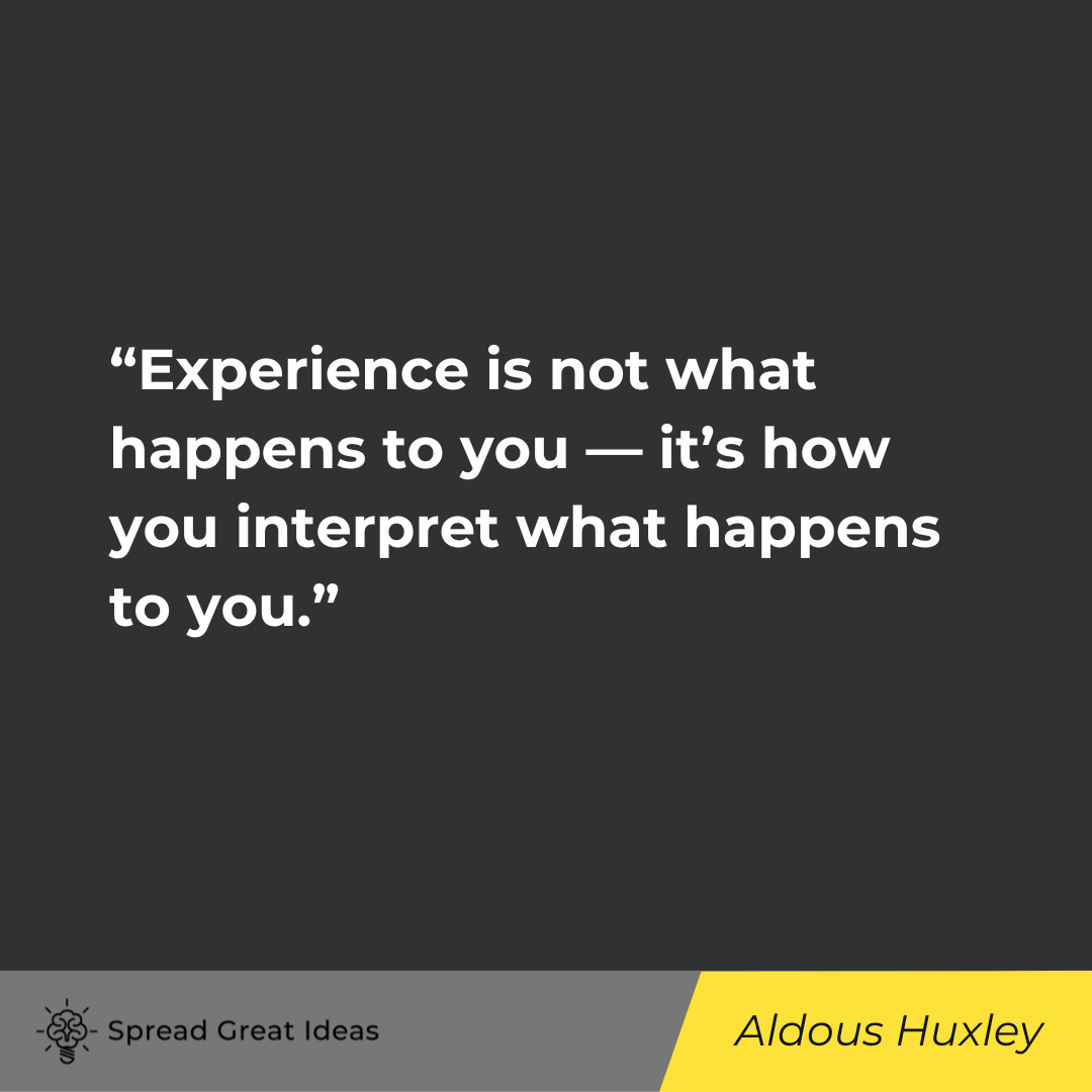 Aldous Huxley on Discipline Quotes