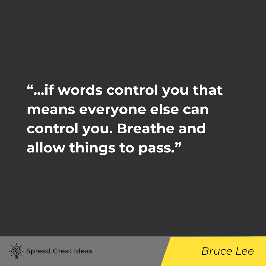 Bruce Lee on Discipline Quotes