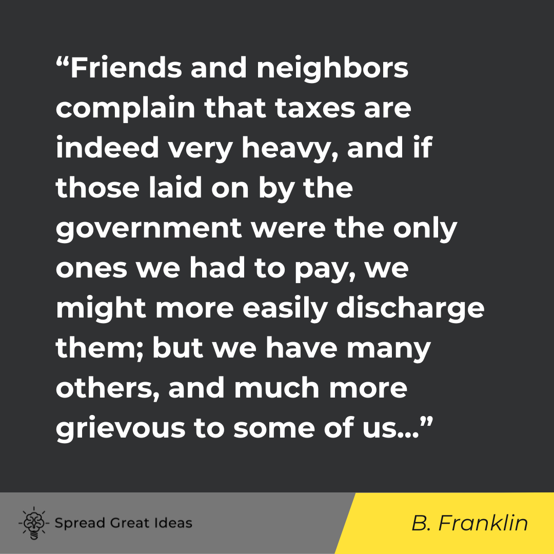 Benjamin Franklin on Truth About Life Quotes