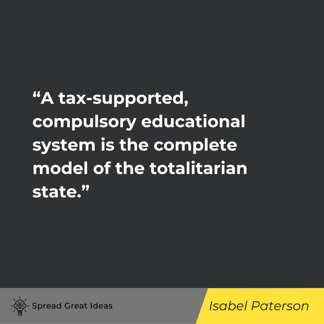 Isabel Paterson on Government Tyranny Quotes