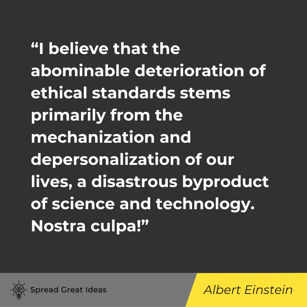 Albert Einstein on Social Media Quotes