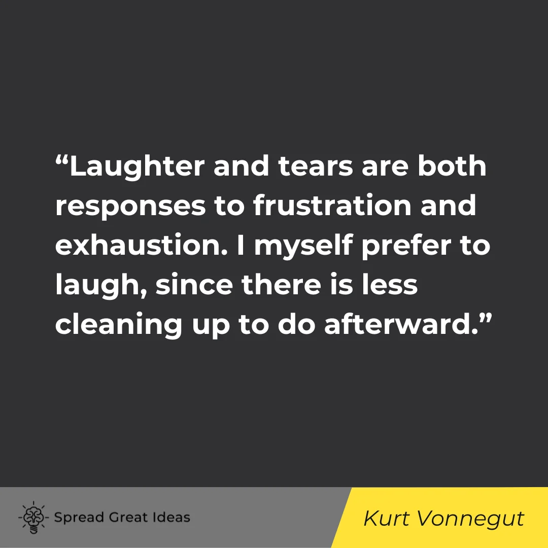 Kurt Vonnegut Quote on Frustrated