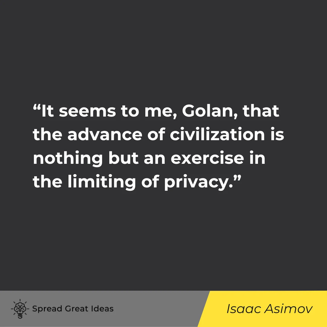 Isaac Asimov on Social Media Quotes