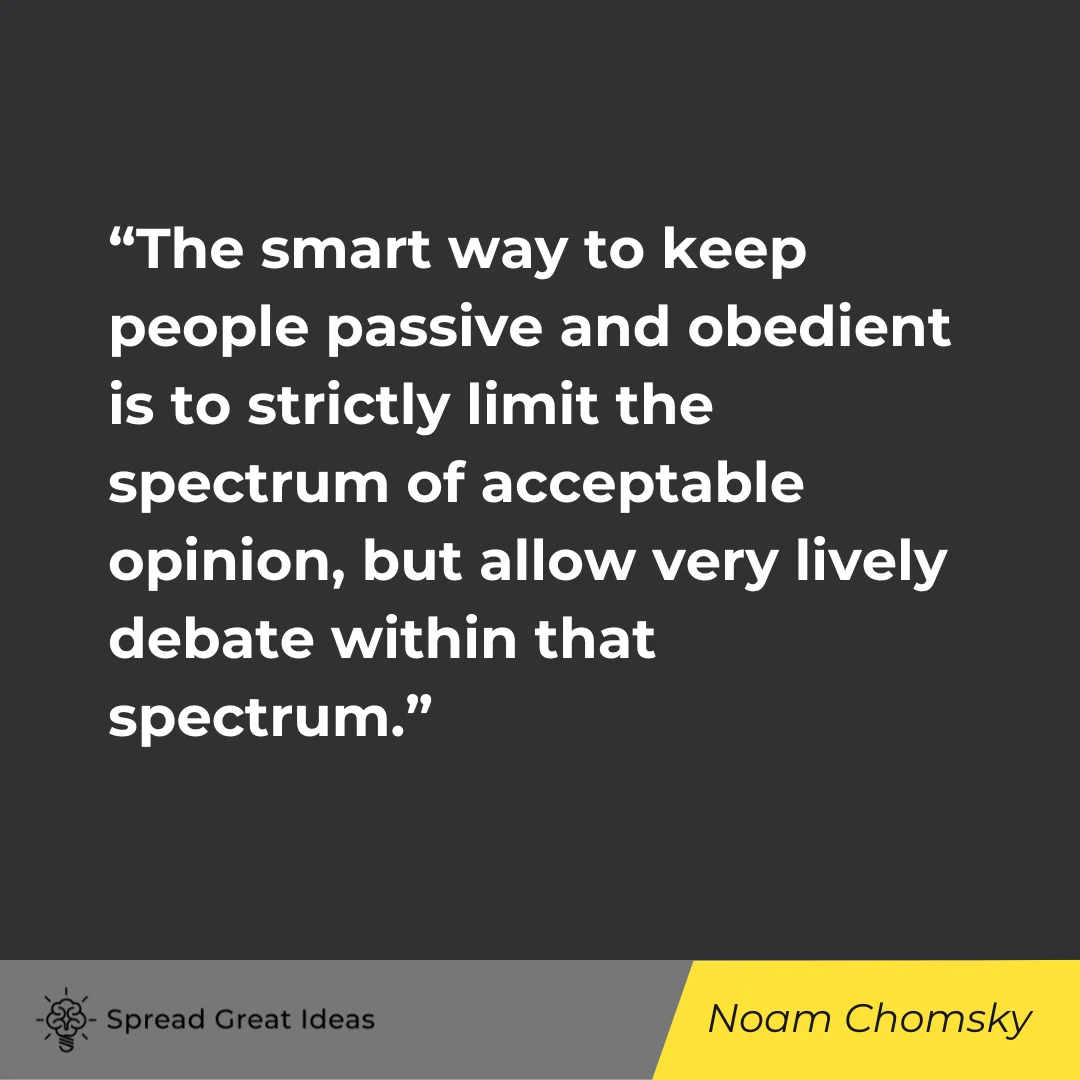 Noam Chomsky on Free Speech Quotes