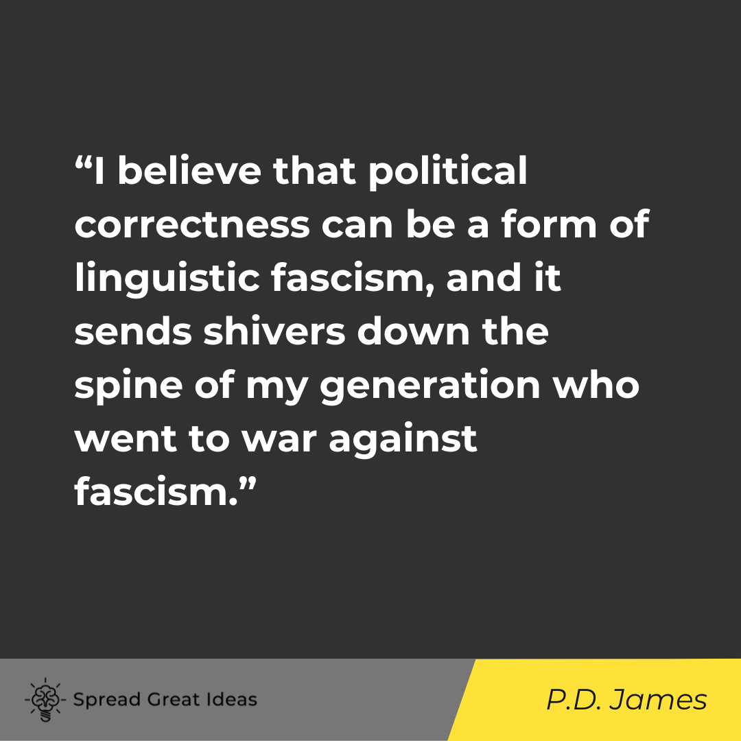 P.D. James on Free Speech Quotes