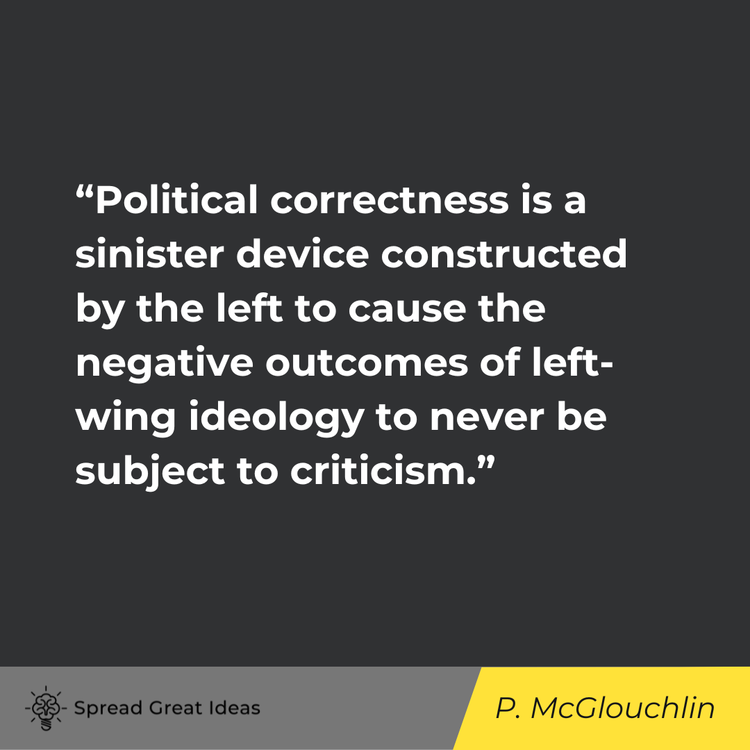 Peter McGlouchlin on Free Speech Quotes