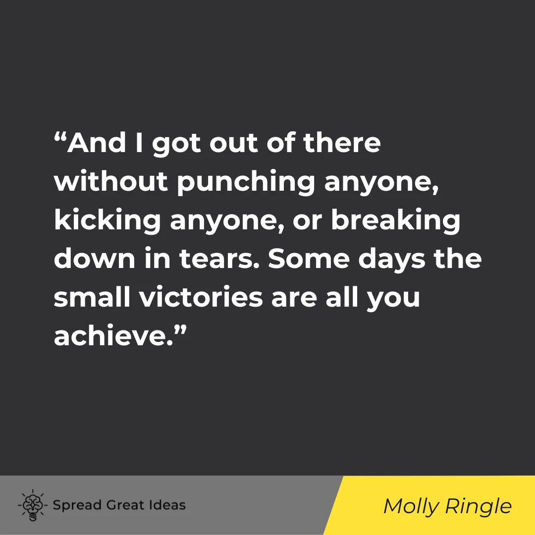 Molly Ringle on Frustrated Quote