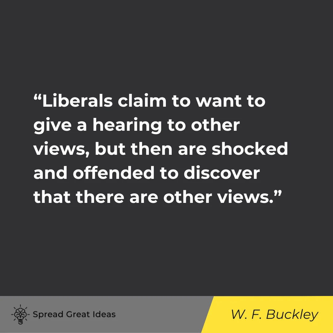 William F. Buckley on Free Speech Quotes