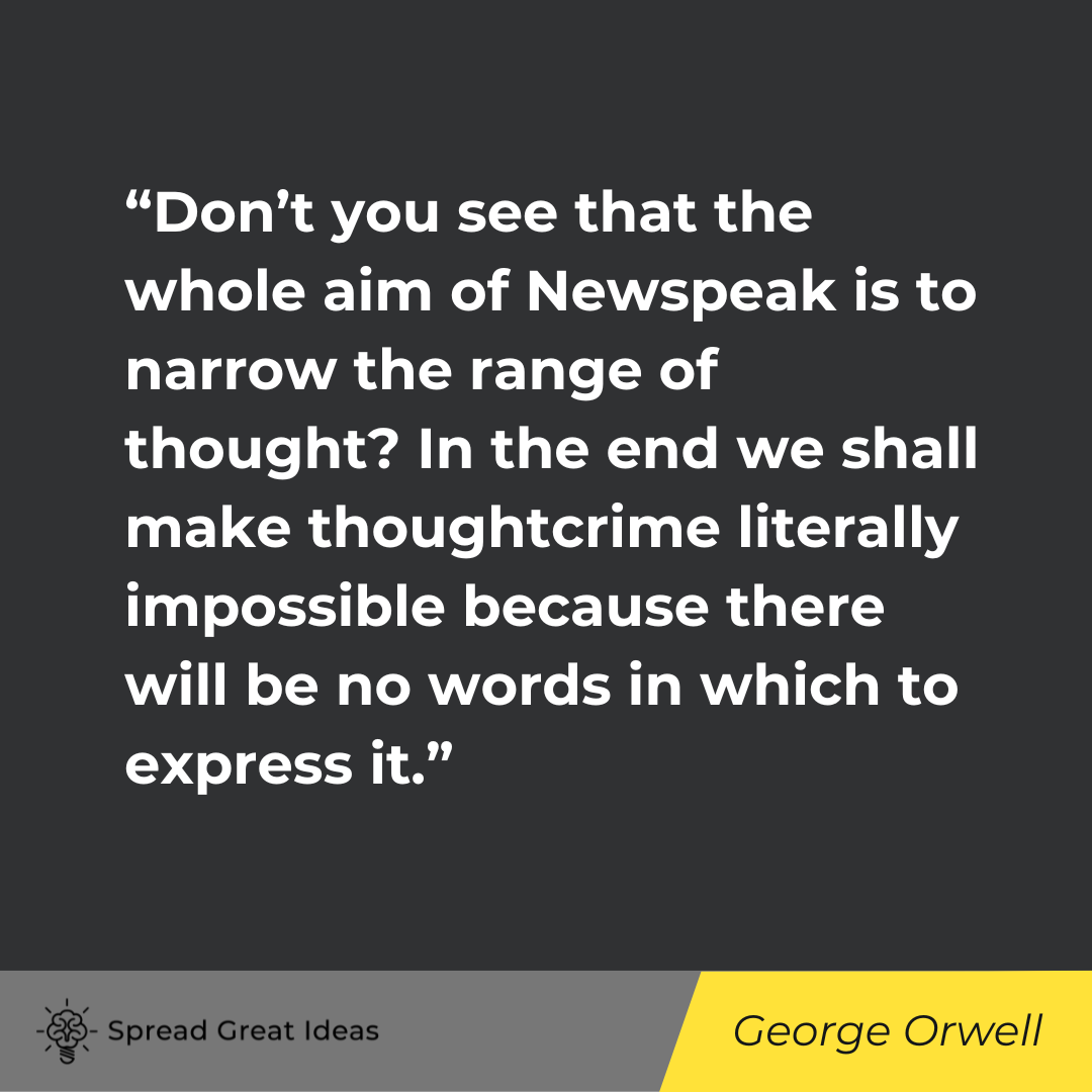 George Orwell on Free Speech Quotes