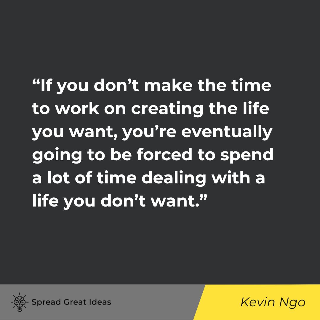 Kevin Ngo on Self-Improvement Quotes
