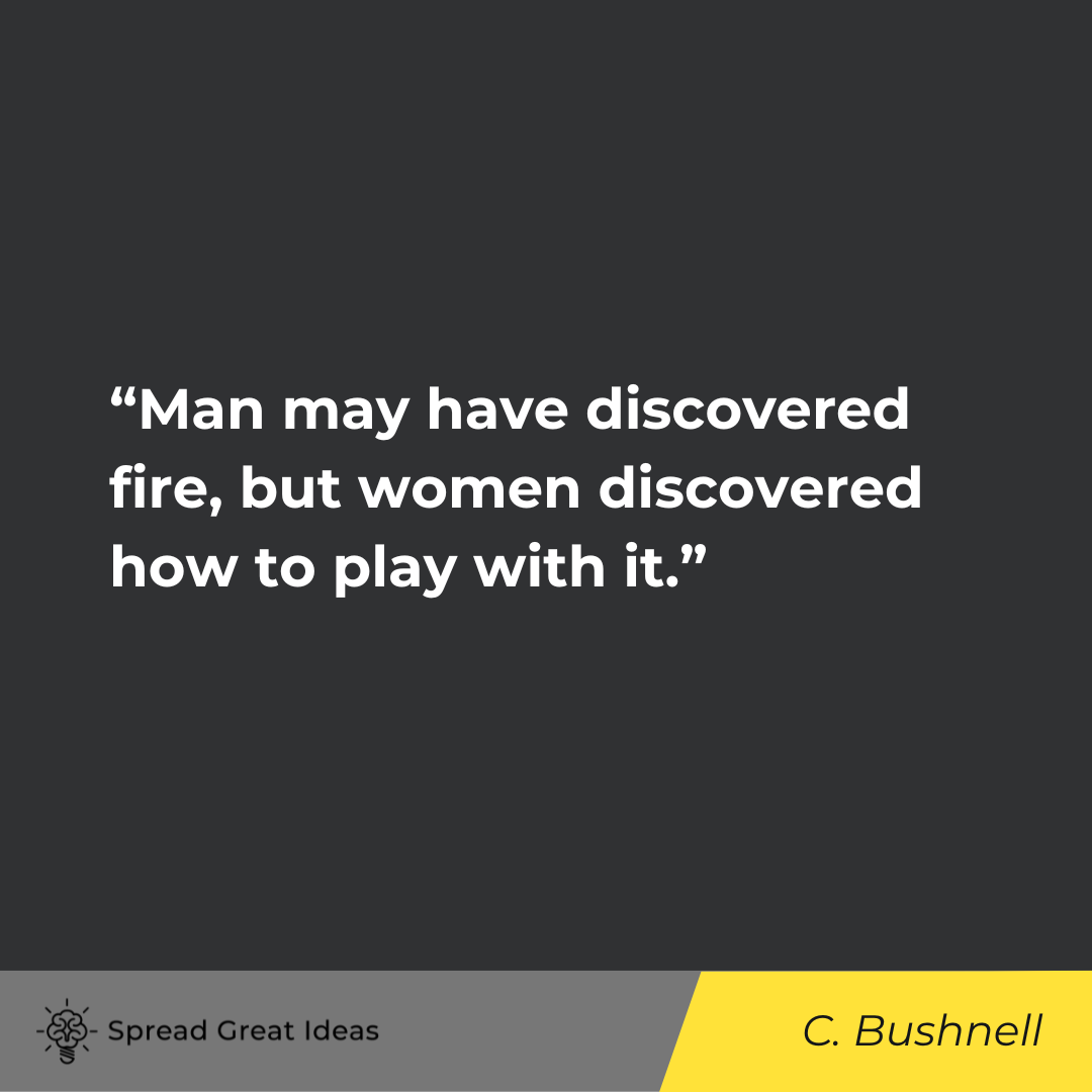 Candace Bushnell on Duality Quotes