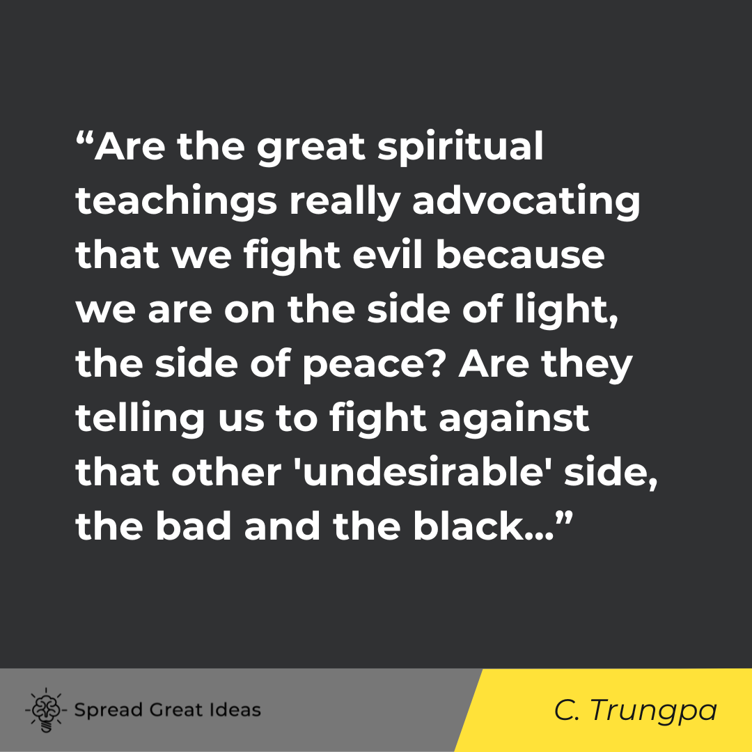 Chögyam Trungpa on Duality Quotes