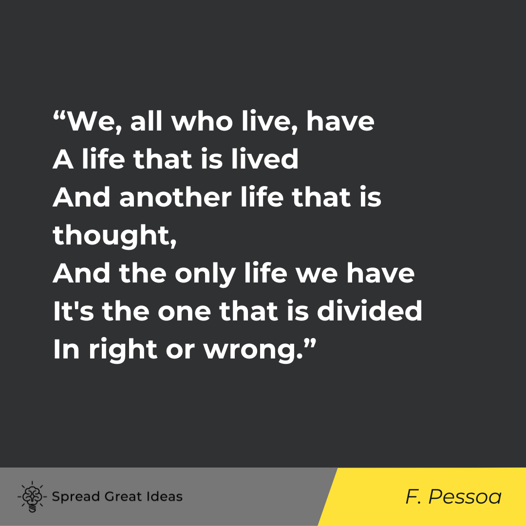 Fernando Pessoa on Duality Quotes