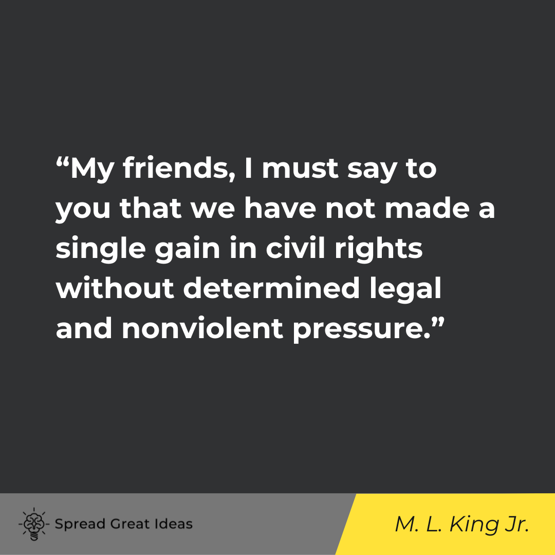 Martin Luther King Jr. on Civil Disobedience Quotes