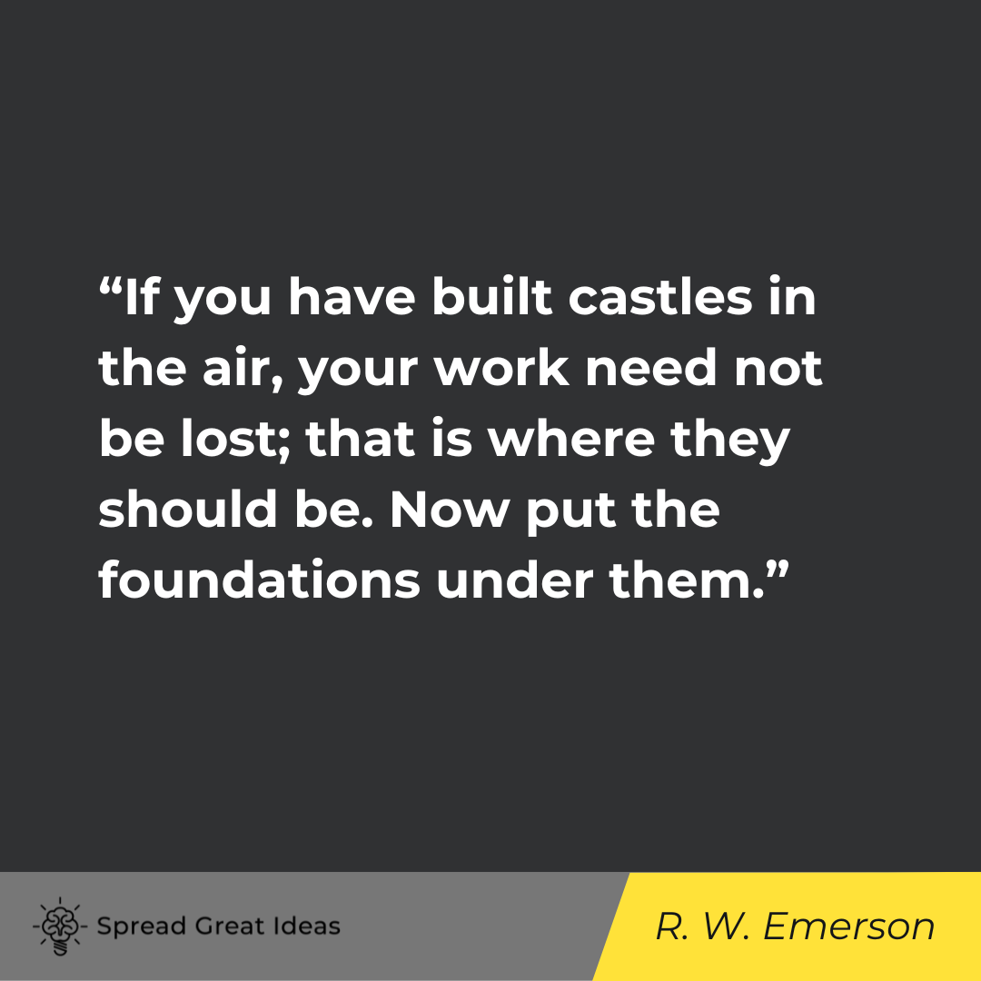 Ralph Waldo Emerson on Success Quotes