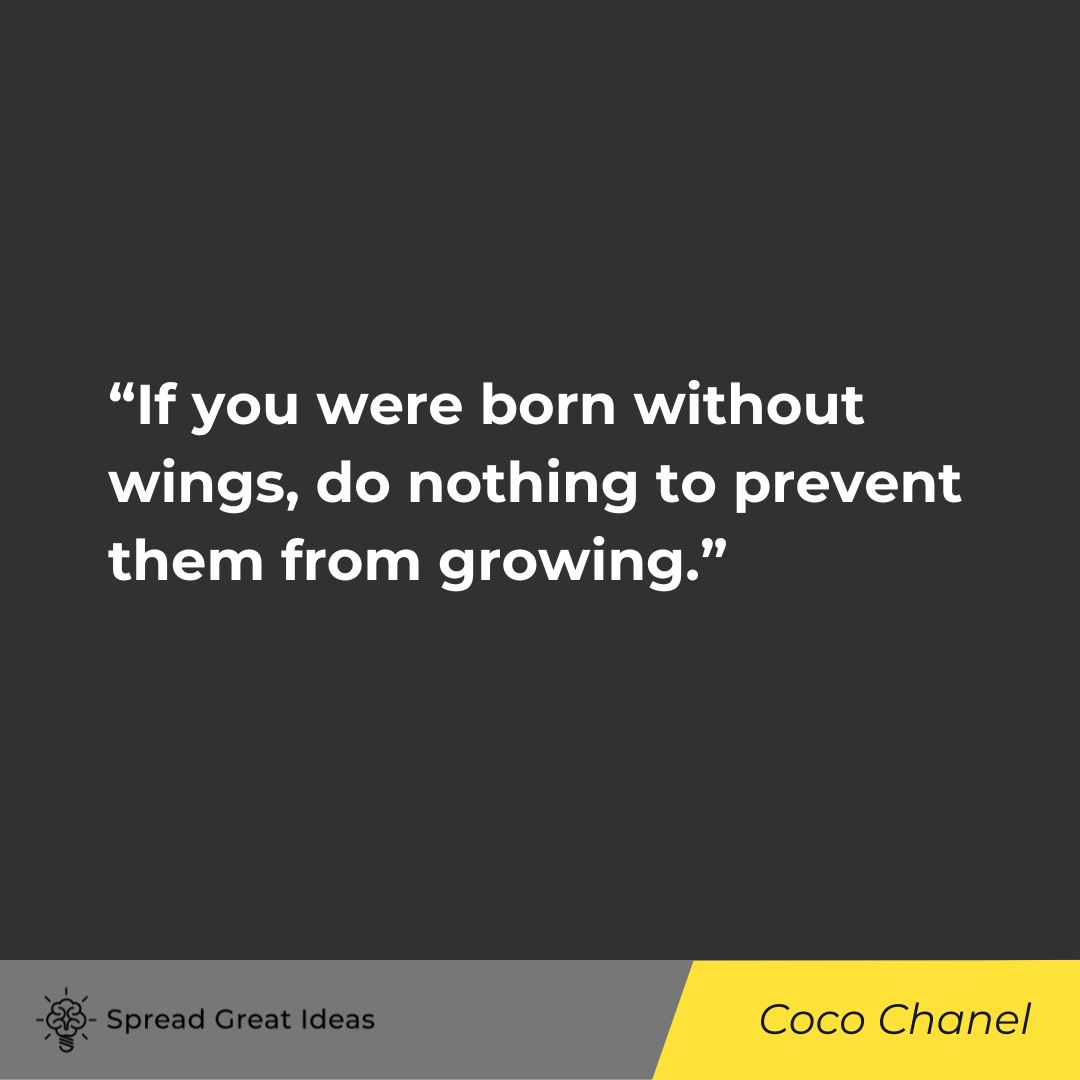 Coco Chanel on Success Quotes