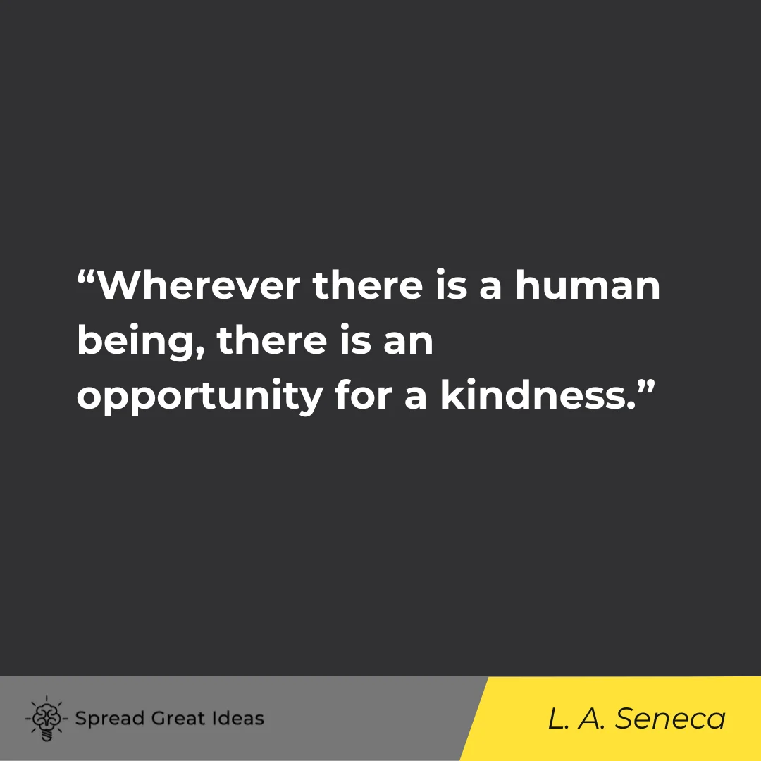Lucius Annaeus Seneca on Good Heart Quotes