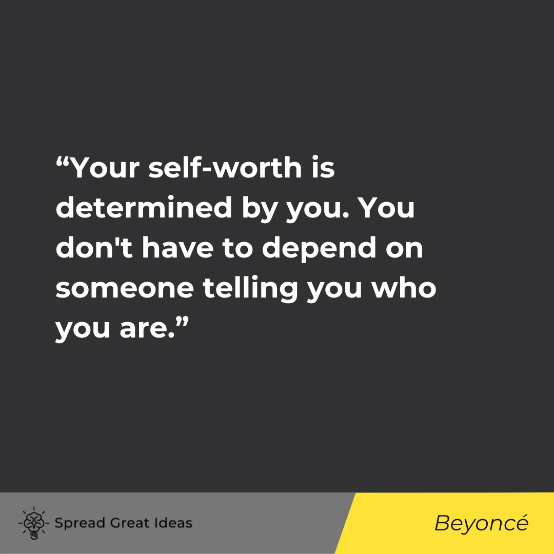 Beyoncé on Quotes about Identity