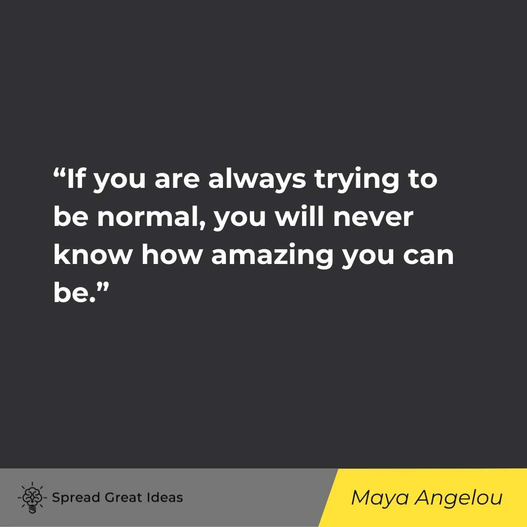 Maya Angelou on Quotes about Identity