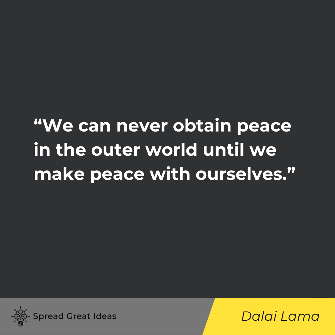 Dalai Lama on Peace Quotes