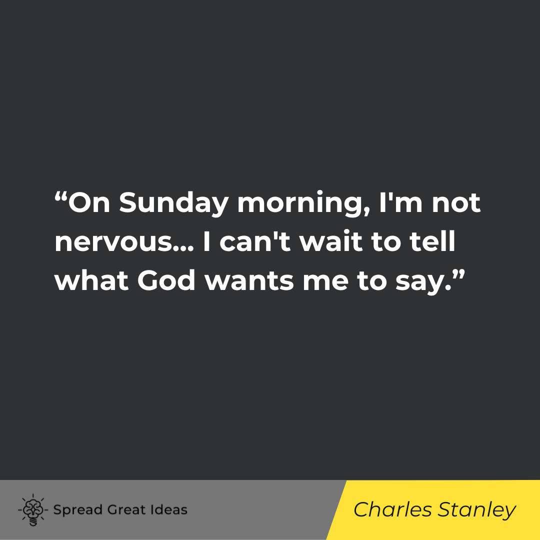Charles Stanley on Sunday Quotes