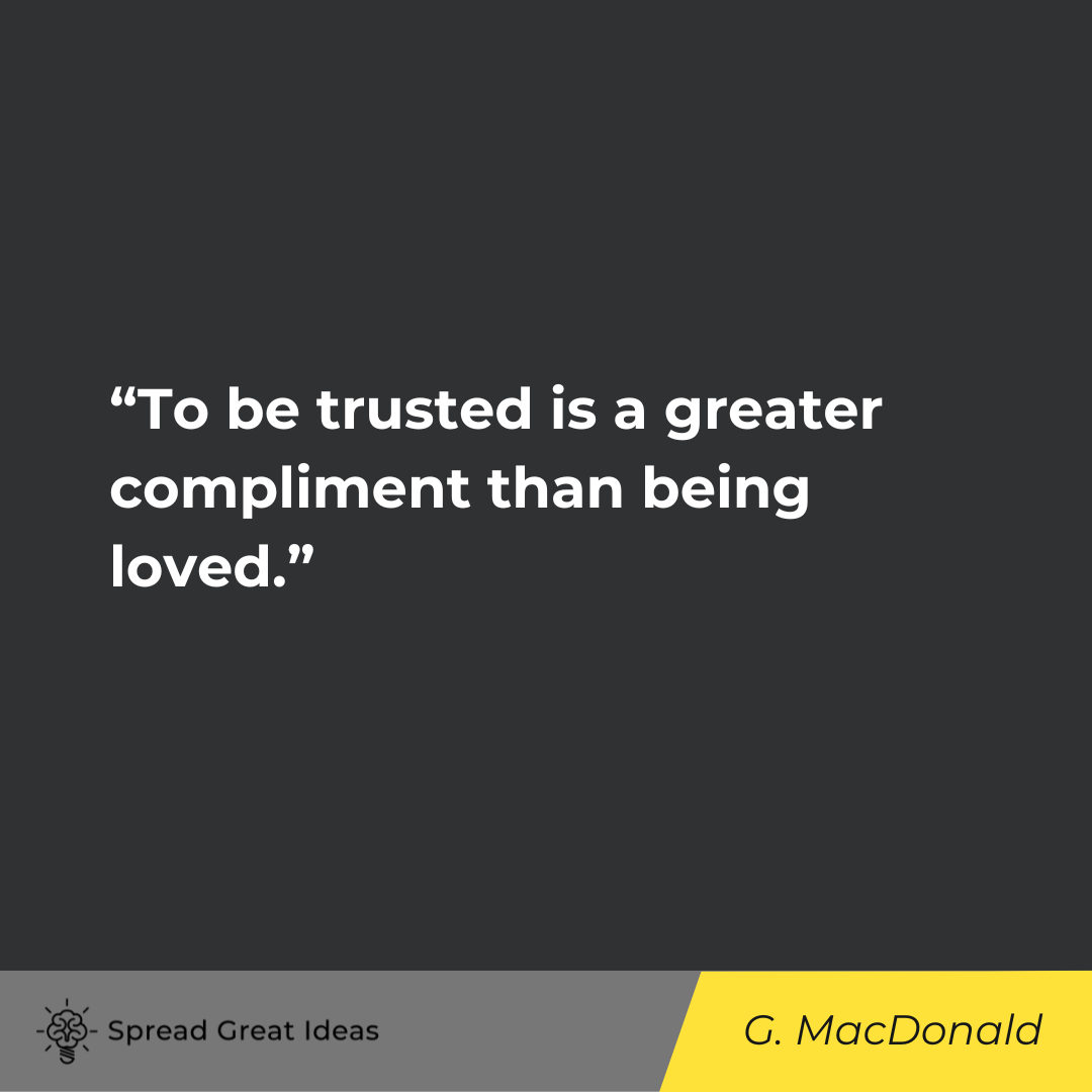 George MacDonald on Trust Quotes